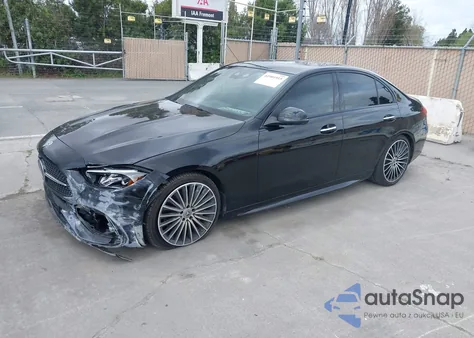 2022 Mercedes-Benz C 300 from USA, damaged, VIN W1KAF4GBXNR037485